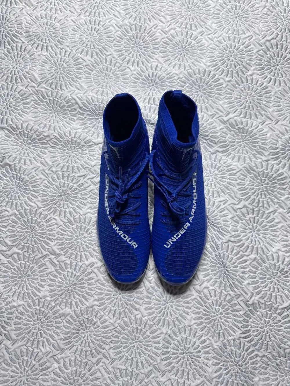 Under Armour UA Highlight 2 MC Intelliknit Football Cleats Royal Blue